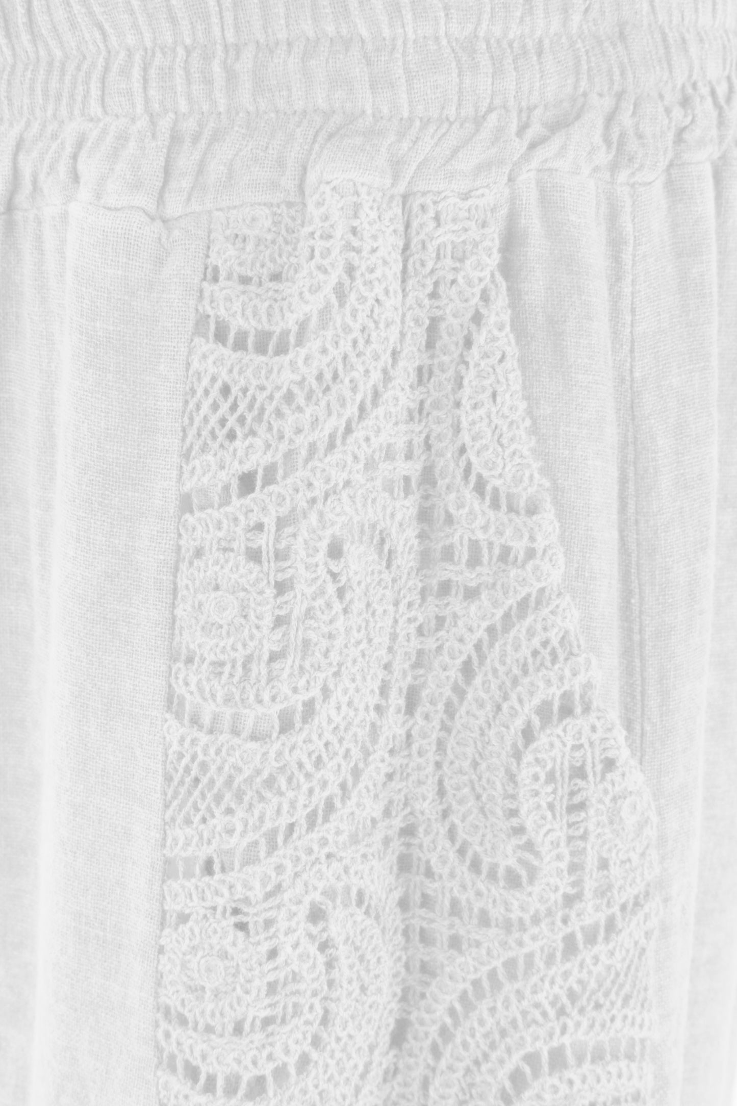 2 Crochet Pocket Linen Trouser