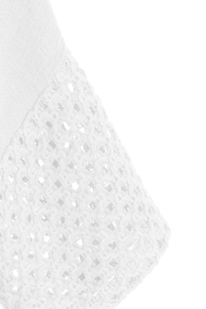 2 Pocket Crochet Detail Teabag Top