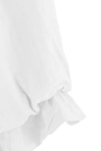 Load image into Gallery viewer, 3/4 Balloon Sleeve Linen Shirt
