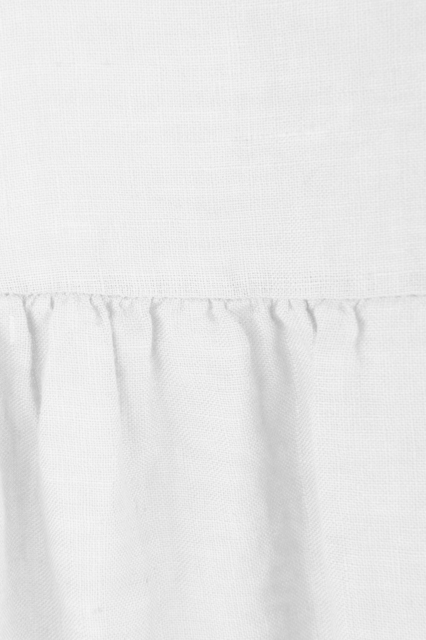 Sleeveless Peplum Linen Top