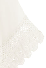 Load image into Gallery viewer, Crochet Trim Kaftan Top
