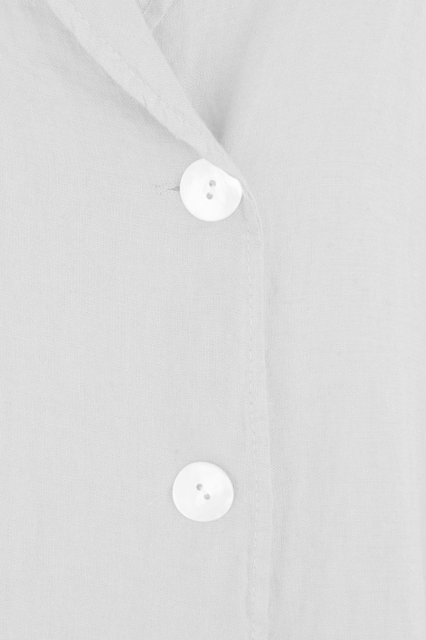 Sleeveless Collar Neck Linen Dress