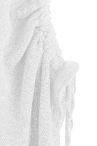 Ruched Sleeve Teabag Top