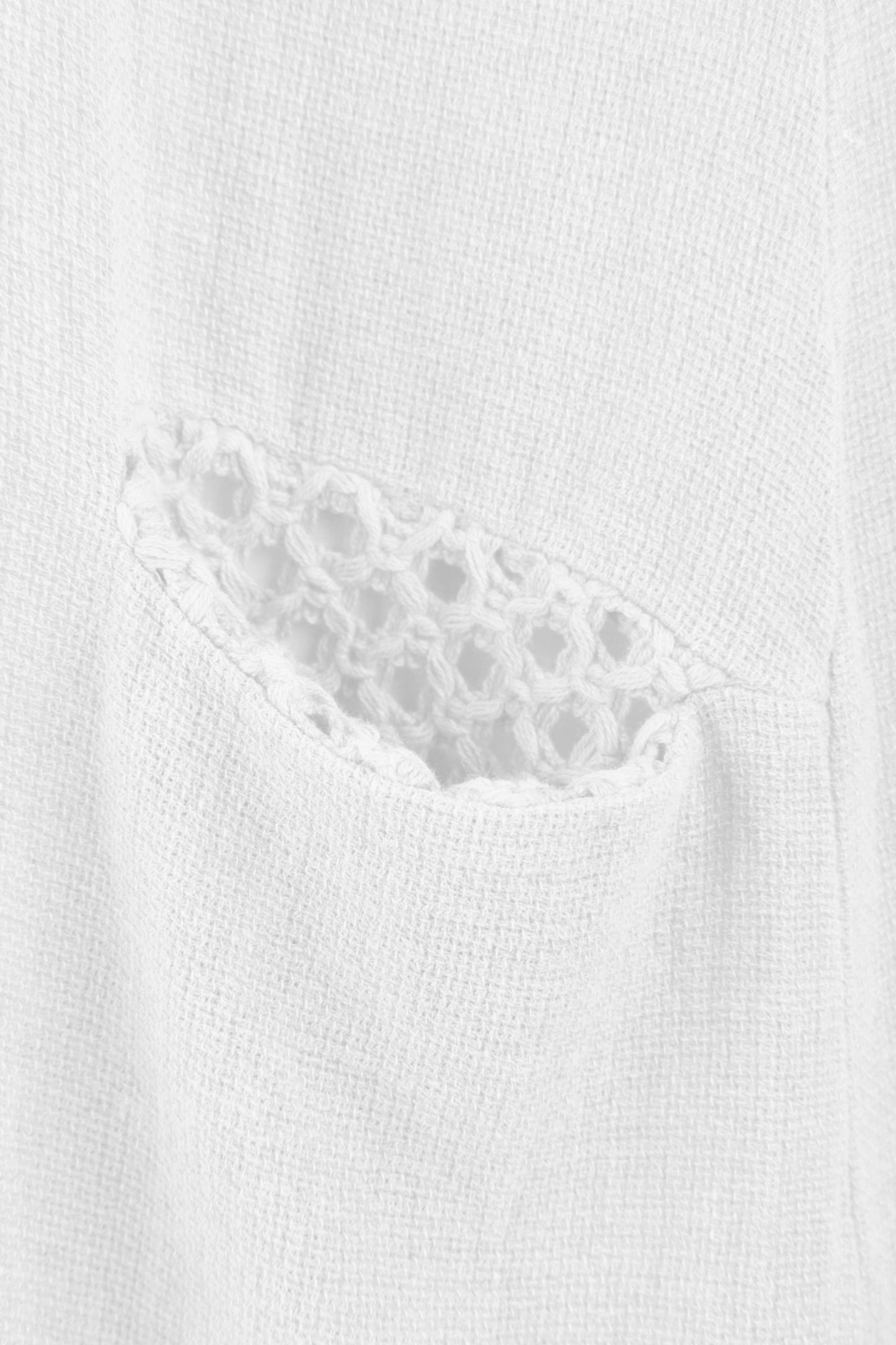 Sleeveless 2 Pocket Teabag Linen Dress