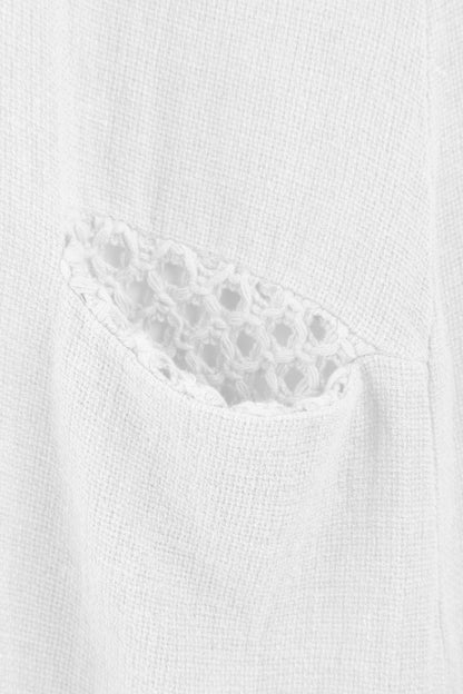 Sleeveless 2 Pocket Teabag Linen Dress