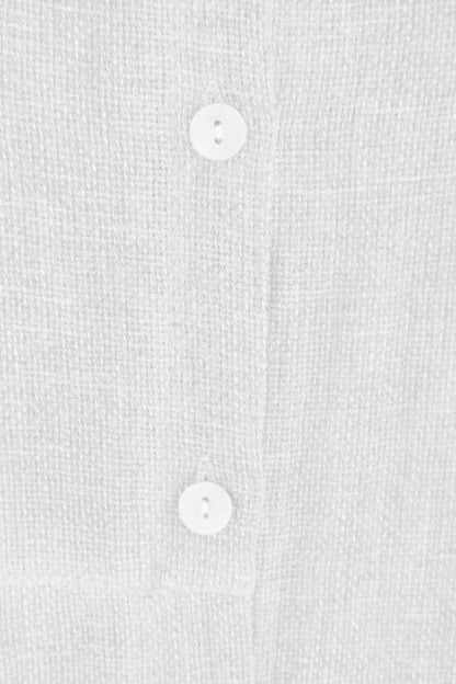 One Pocket Teabag Linen Shirt