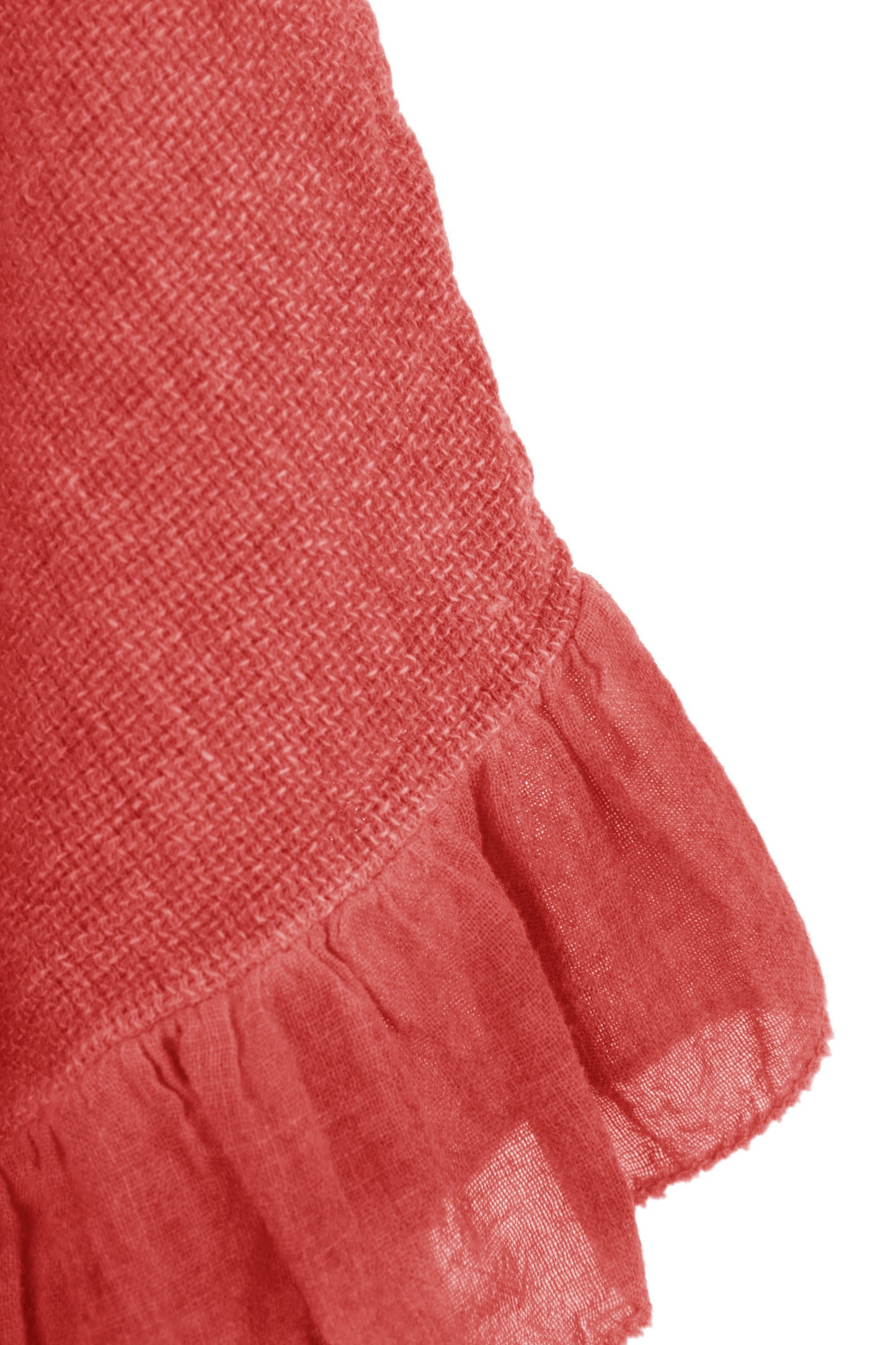 Frill Hem Teabag Top