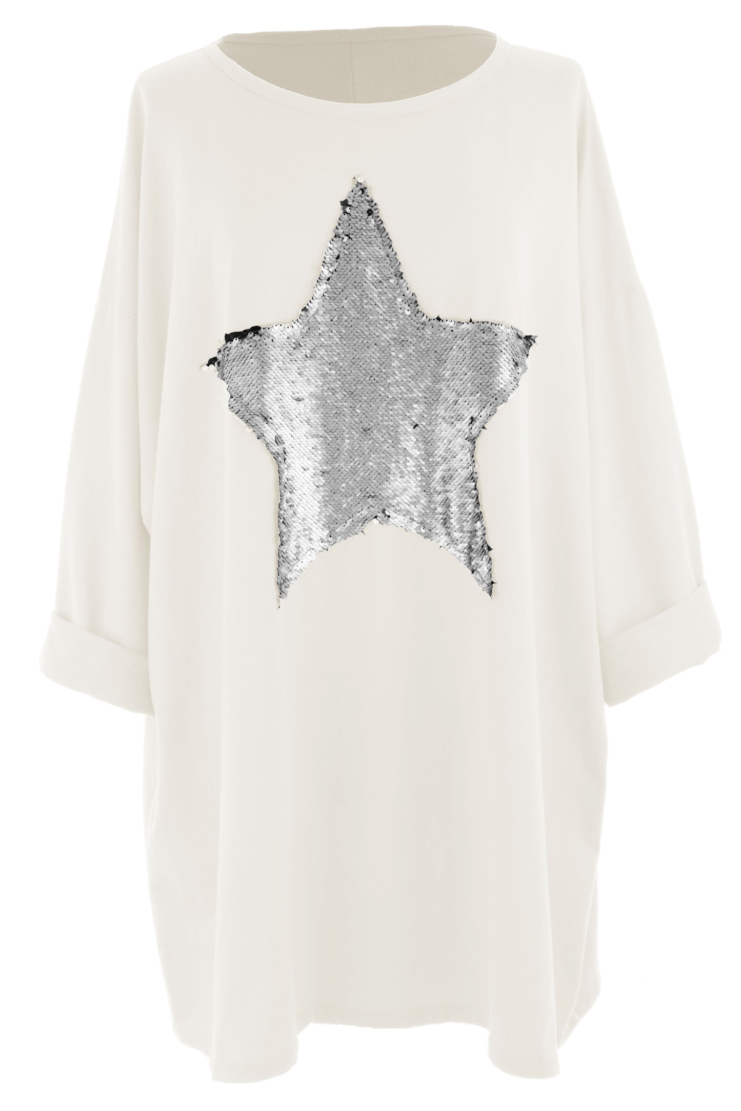 Sequin Star Jersey Tunic