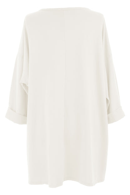 Sequin Star Jersey Tunic