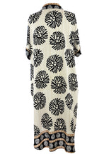 Load image into Gallery viewer, Boho Print Collar Midi
