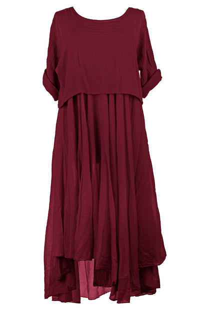 2 Piece Flare Dress