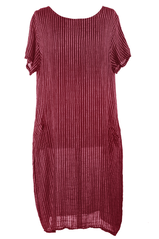 2 Pocket Stripe Dress