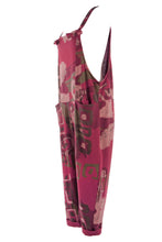 Load image into Gallery viewer, Abstract Print Dungaree
