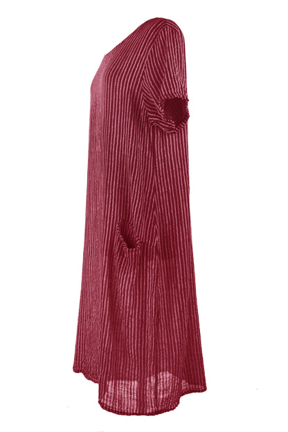 2 Pocket Stripe Dress