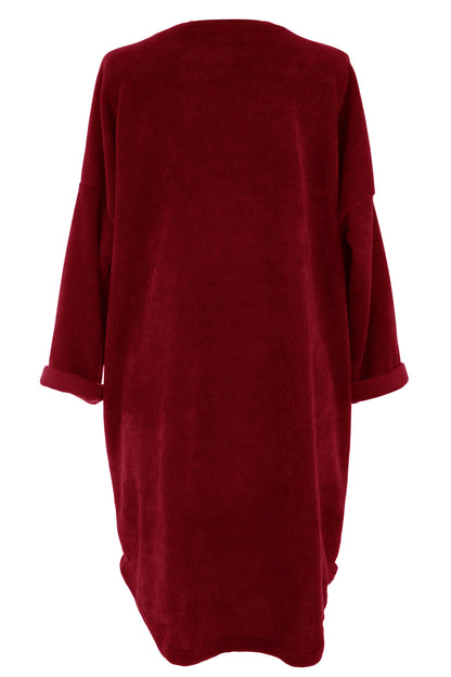 Chenille Necklace Dress