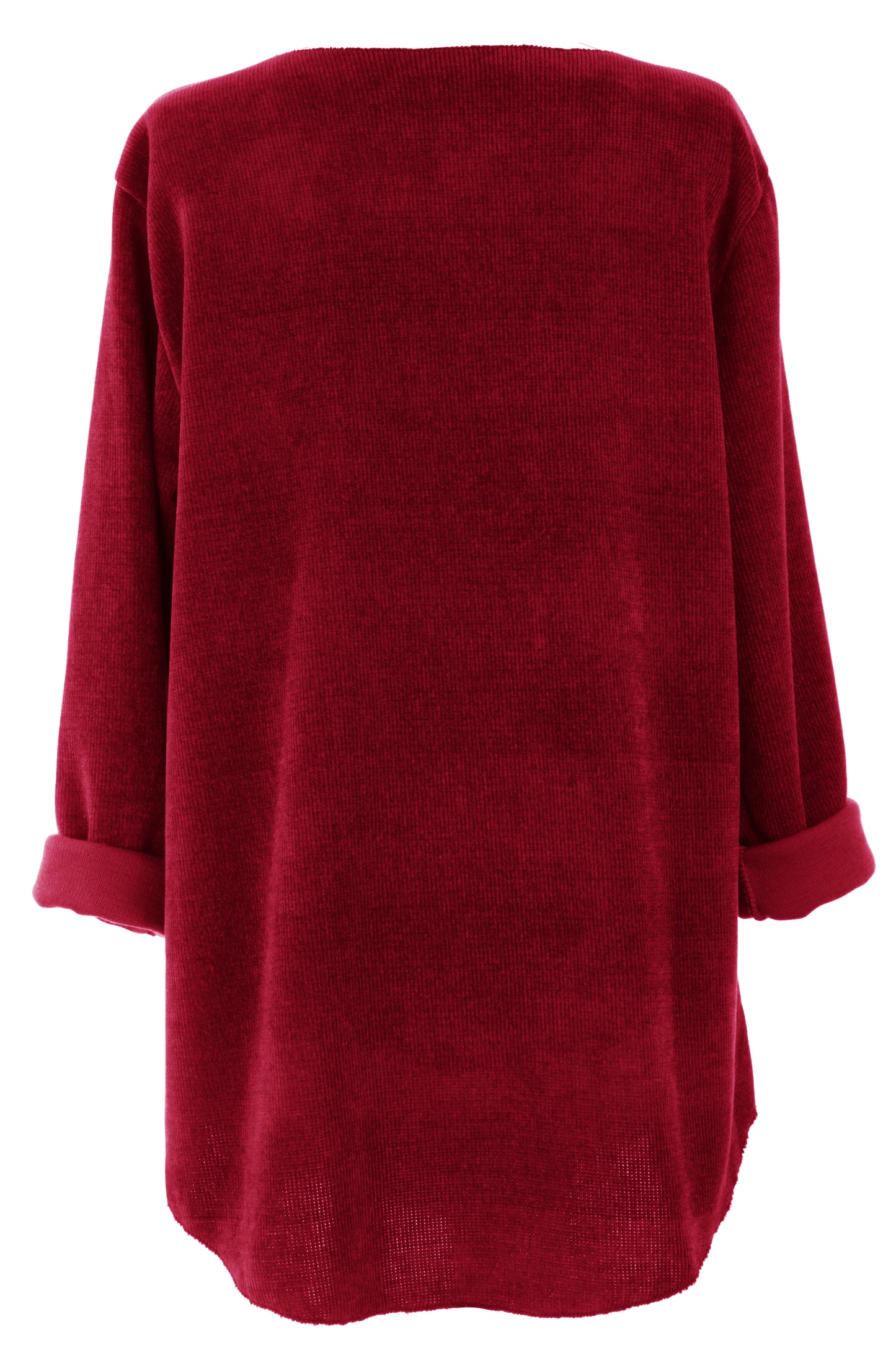 V Neck Chenille Necklace Top