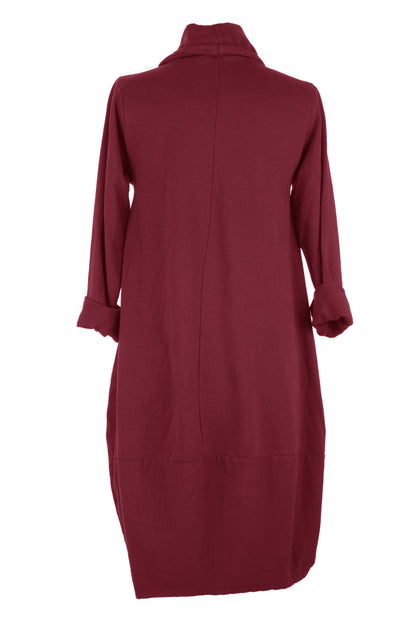 Cowl Neck Dress