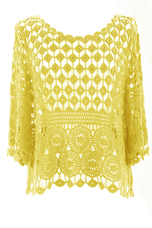 Crochet Top with Vest
