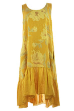Load image into Gallery viewer, Floral Frill Hem Linen Dress
