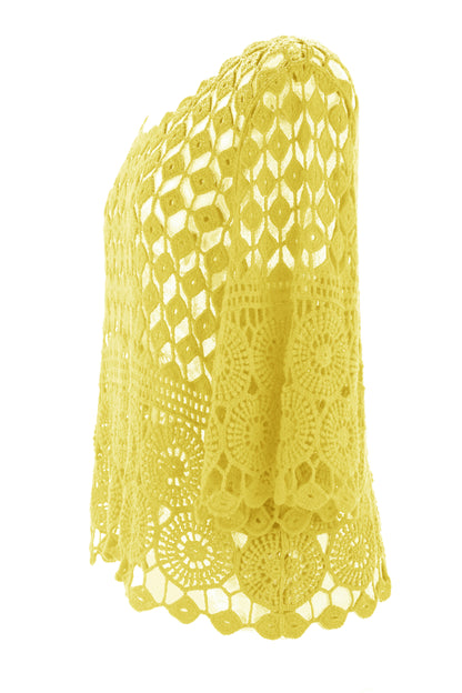 Crochet Top with Vest