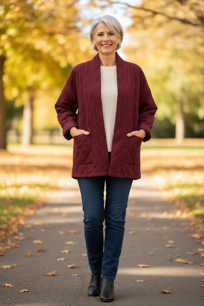 Corduroy Padded Jacket