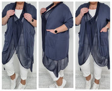 Load image into Gallery viewer, Crossover Silk Panel Tunic

