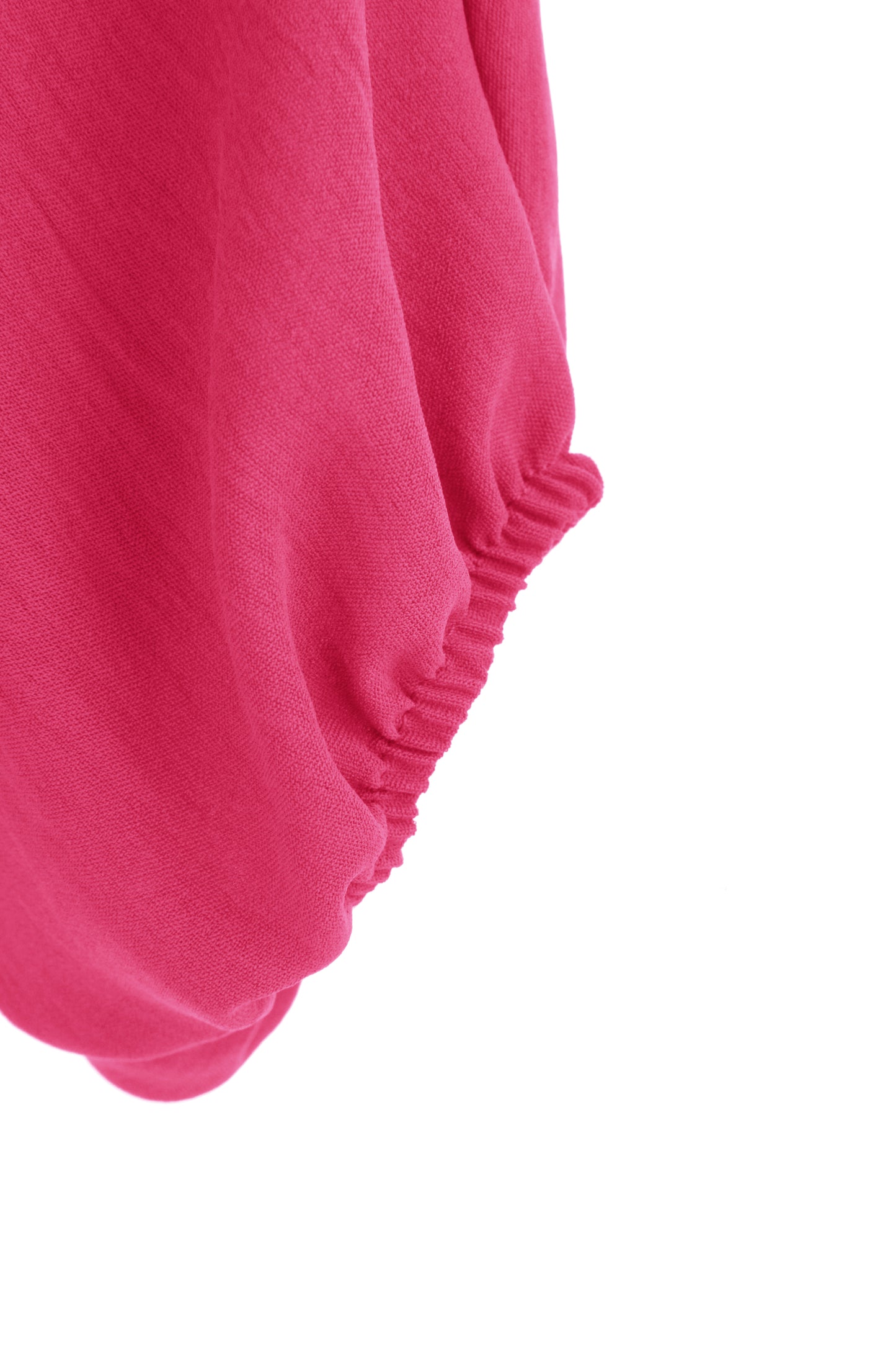 Puffball Hem Necklace Top