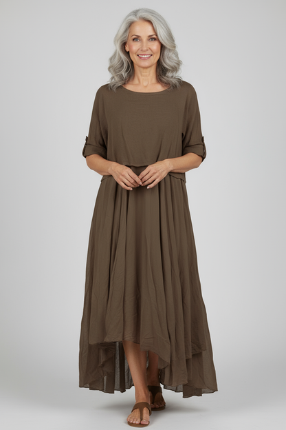 2 Piece Flare Dress