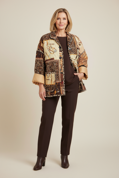 Printed Padded Jacket