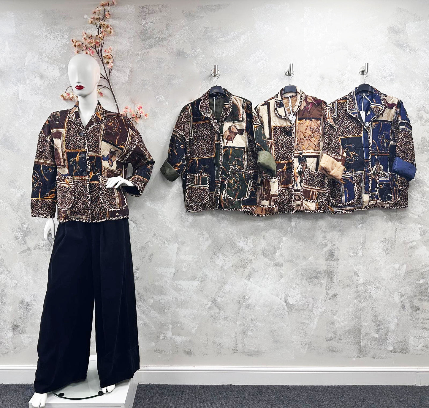 Printed Padded Jacket