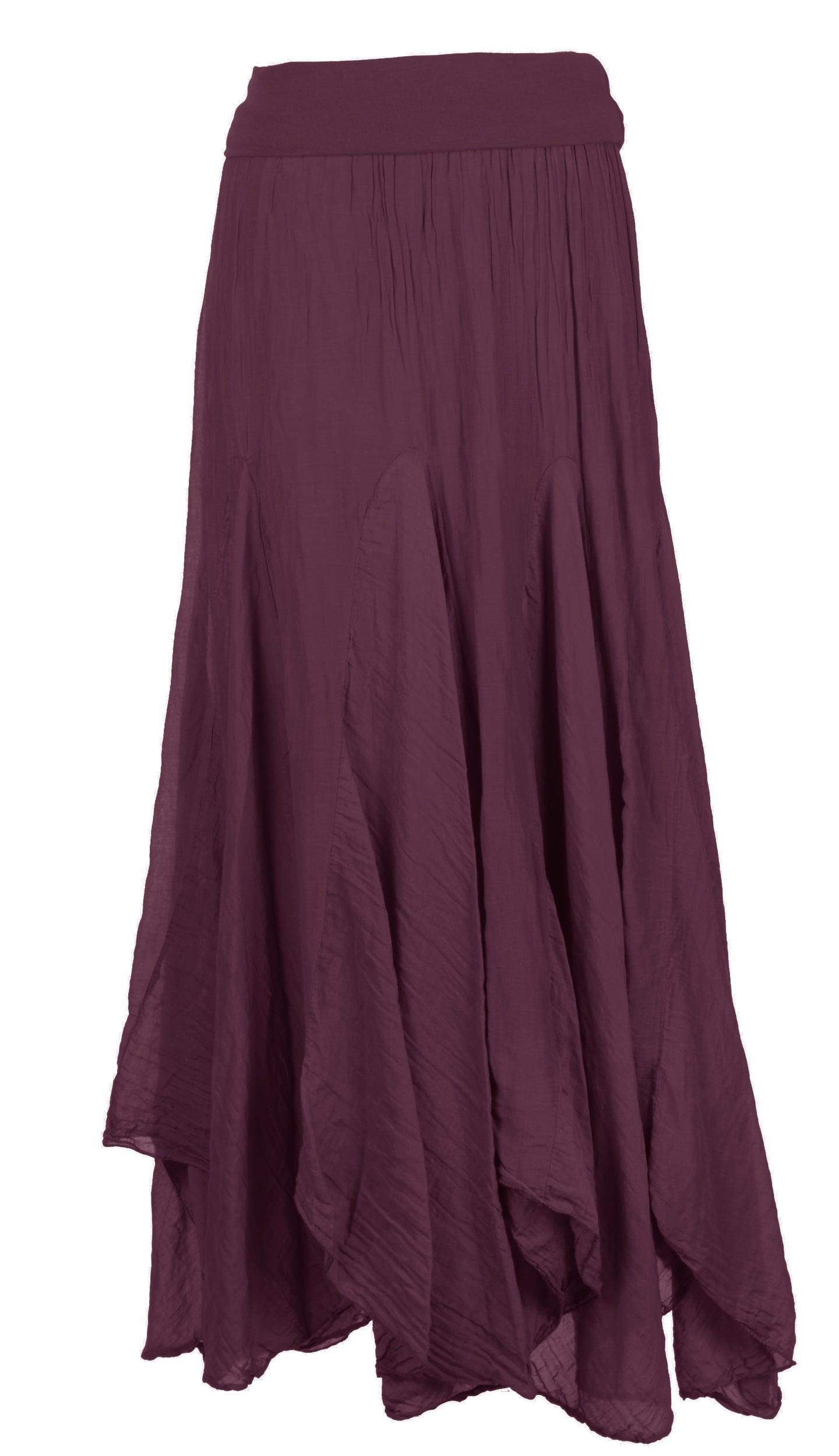 Silk Panel Skirt