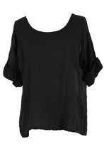 Load image into Gallery viewer, Linen Cotton Crop Top
