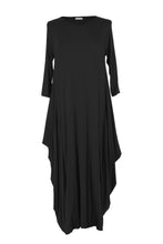 Load image into Gallery viewer, 3/4 Sleeve Draped Dress
