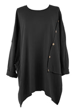Load image into Gallery viewer, One Pocket Button Detail Tunic
