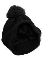 Load image into Gallery viewer, Fleece Lined Cable Knit Hat
