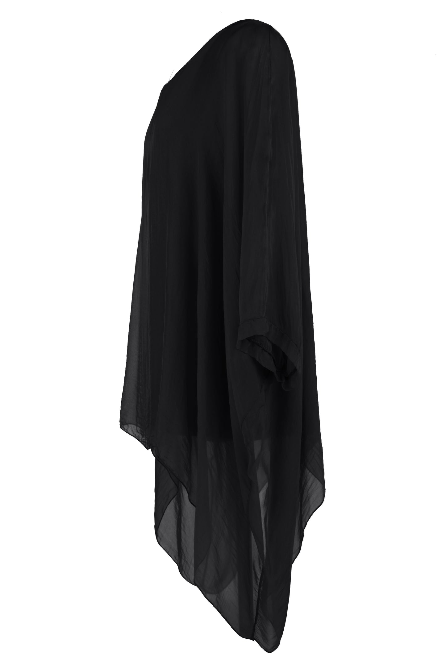 Batwing Silk Top