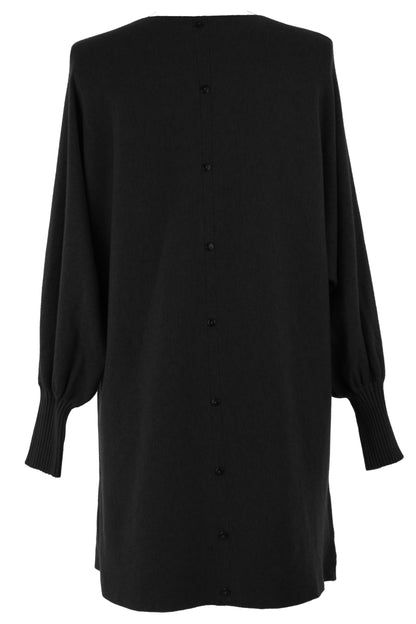 Puff Sleeve Button Back Jumper