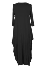 Load image into Gallery viewer, 3/4 Sleeve Draped Dress
