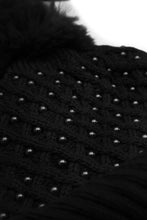 Load image into Gallery viewer, Pearl Knit Fleece Lined Hat
