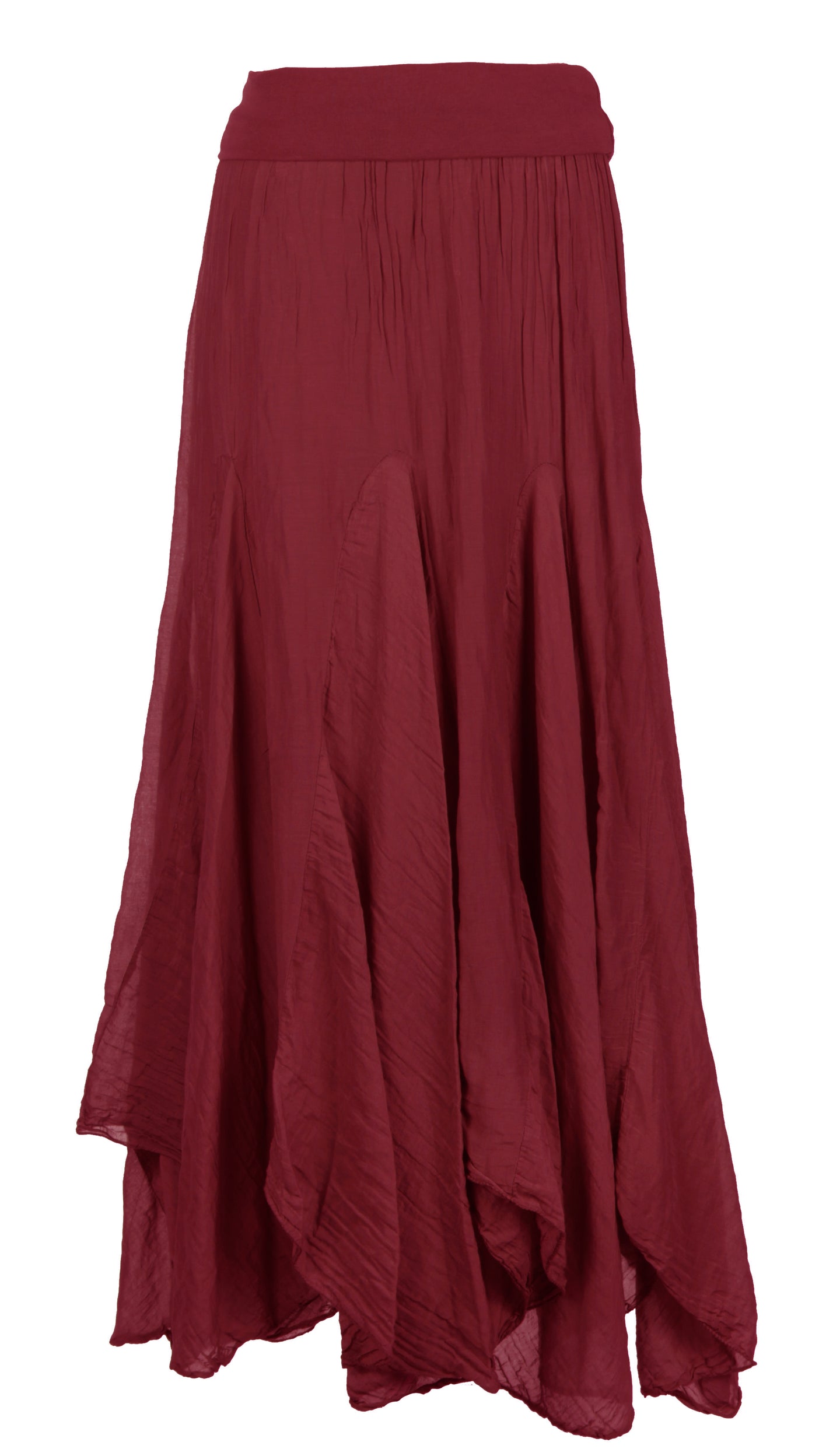 Silk Panel Skirt