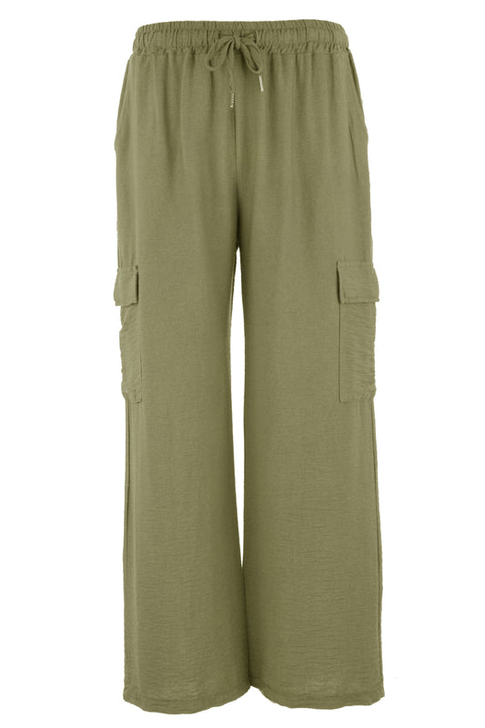 Crinkle Cargo Trouser