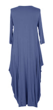 Load image into Gallery viewer, 3/4 Sleeve Draped Dress
