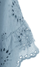 Load image into Gallery viewer, Broderie Anglaise Button Back Tunic
