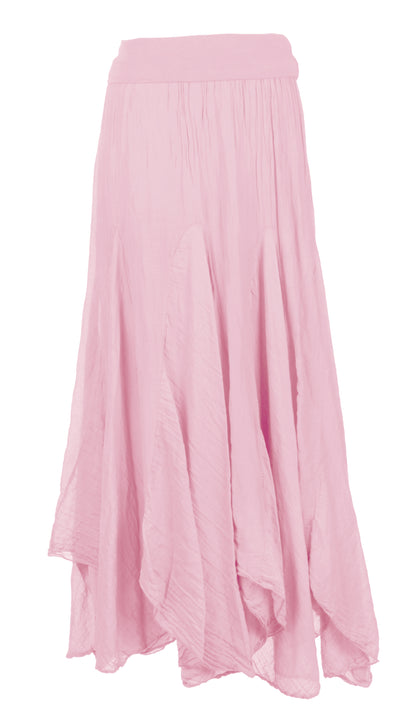 Silk Panel Skirt