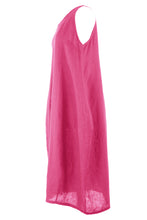 Load image into Gallery viewer, Sleeveless 2 Pocket Linen Dress
