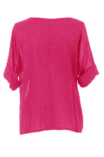 Load image into Gallery viewer, Linen Cotton Crop Top
