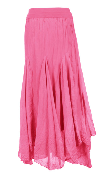 Silk Panel Skirt
