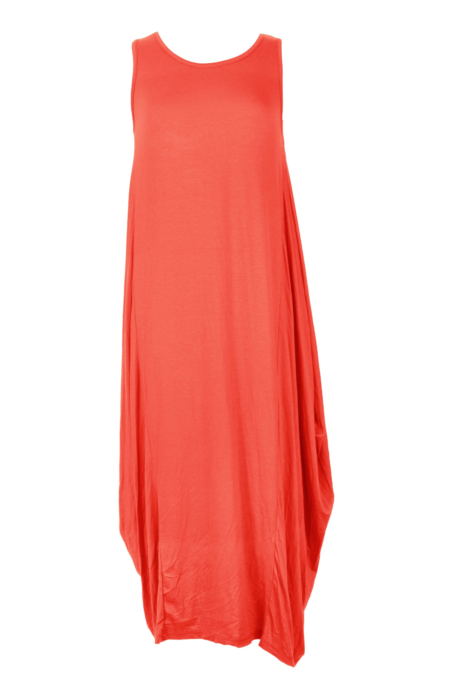 Plain Sleeveless Midi