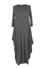Load image into Gallery viewer, 3/4 Sleeve Draped Dress
