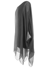 Load image into Gallery viewer, Sequin Cuff Silk Kaftan
